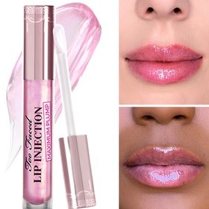 Too Faced Lip Injection Maximum Plump Lip Gloss Original Full Size Brand New